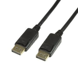 LogiLink CV0074 câble DisplayPort 5 m Noir