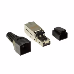 LogiLink MP0044, RJ-45, Acier inoxydable, Cat6a, U/FTP (STP), ROHS, CE, -10 - 60 °C