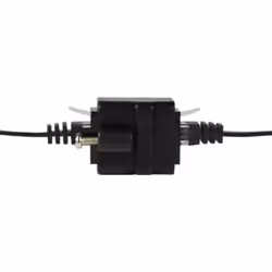 LogiLink NP0098 prise de courant 2 x RJ-45 Noir - Vue supplémentaire 4