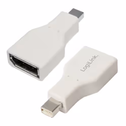 LogiLink CV0110, Mini Displayport, DisplayPort, Gris