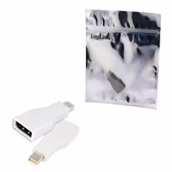 LogiLink CV0110 changeur de genre de câble Mini Displayport DisplayPort Gris - Vue supplémentaire 4