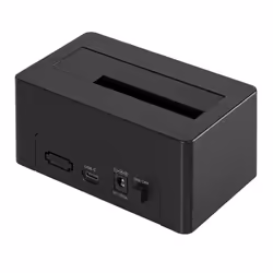 LogiLink QP0027 Station d'accueil de disques de stockage USB 3.2 Gen 2 (3.1 Gen 2) Type-C Noir - Vue supplémentaire 4