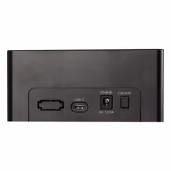LogiLink QP0027 Station d'accueil de disques de stockage USB 3.2 Gen 2 (3.1 Gen 2) Type-C Noir - Vue supplémentaire 7