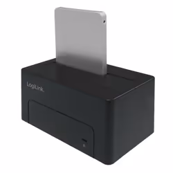 LogiLink QP0027 Station d'accueil de disques de stockage USB 3.2 Gen 2 (3.1 Gen 2) Type-C Noir - Vue supplémentaire 8