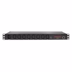 LogiLink PDU8P01 unité de distribution d'énergie 8 sortie(s) CA 1U Noir - Vue supplémentaire 5