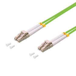 LogiLink FP5LC10 câble de fibre optique 10 m LC OM5 Vert