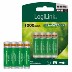 LogiLink LR03RB4 pile domestique Batterie rechargeable AAA Hybrides nickel-métal (NiMH) - Vue supplémentaire 4