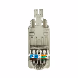 LogiLink MP0080 - CAT.8.1 feldkonfektionierbarer RJ45 Stecker connecteur de fils Gris, Acier inoxydable