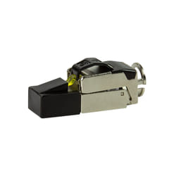 LogiLink MP0081 connecteur de fils RJ45 Noir, Métallique