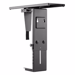 LogiLink EO0004 support pour unité centrale Support de CPU monté sur bureau Noir