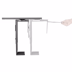 LogiLink EO0004 support pour unité centrale Support de CPU monté sur bureau Noir - Vue supplémentaire 7