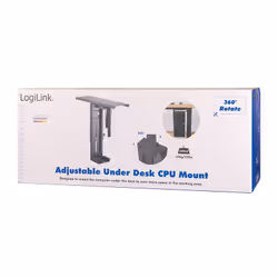 LogiLink EO0004 support pour unité centrale Support de CPU monté sur bureau Noir - Vue supplémentaire 8