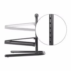LogiLink EO0007 repose-pieds Noir