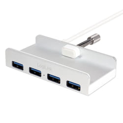 LogiLink UA0300 hub & concentrateur USB 3.2 Gen 1 (3.1 Gen 1) Type-A 5000 Mbit/s Argent