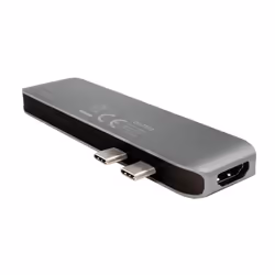 LogiLink UA0302 station d'accueil USB 3.2 Gen 1 (3.1 Gen 1) Type-C Aluminium, Noir - Vue supplémentaire 4