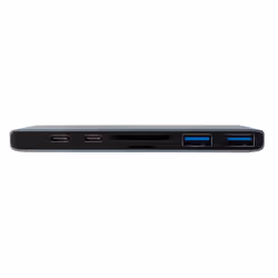 LogiLink UA0302 station d'accueil USB 3.2 Gen 1 (3.1 Gen 1) Type-C Aluminium, Noir - Vue supplémentaire 5