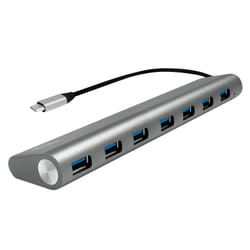 LogiLink UA0310 hub & concentrateur USB 3.2 Gen 1 (3.1 Gen 1) Type-C 5000 Mbit/s Gris