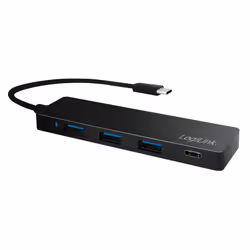 LogiLink UA0311, USB 3.2 Gen 1 (3.1 Gen 1) Type-C, USB 3.2 Gen 1 (3.1 Gen 1) Type-A, USB 3.2 Gen 1 (3.1 Gen 1) Type-C, 5000 M ...