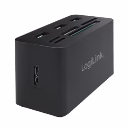 LogiLink CR0042 station d'accueil USB 3.2 Gen 1 (3.1 Gen 1) Type-A