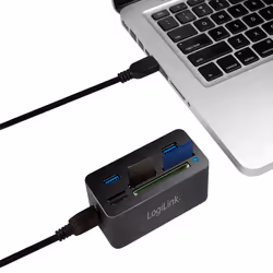 LogiLink CR0042 station d'accueil USB 3.2 Gen 1 (3.1 Gen 1) Type-A - Vue supplémentaire 4