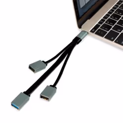 LogiLink UA0315 hub & concentrateur USB 3.2 Gen 1 (3.1 Gen 1) Type-C 5000 Mbit/s Noir, Gris - Vue supplémentaire 6