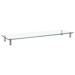 LogiLink BP0060 support d'écran plat pour bureau Acier inoxydable, Transparent