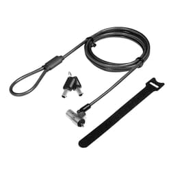 LogiLink NBS012 câble antivol Noir, Argent