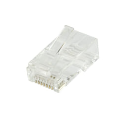 LogiLink MP0071 connecteur de fils RJ-45 Transparent