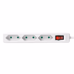 LogiLink LPS230 multiprise 1,5 m 3 sortie(s) CA Intérieure Blanc