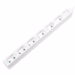 LogiLink LPS231, 1,5 m, Intérieure, Type C, IP20, 1 mm², Blanc