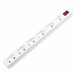 LogiLink LPS232, 1,5 m, Intérieure, IP20, Blanc, 6 sortie(s) CA, 250 V