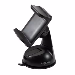 LogiLink AA0119, Lecteur MP3, Mobile/smartphone, Support passif, Voiture, Noir