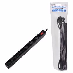 LogiLink LPS232B multiprise 1,5 m 6 sortie(s) CA Intérieure Noir - Vue supplémentaire 5