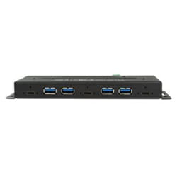LogiLink UA0319 hub & concentrateur USB 3.2 Gen 2 (3.1 Gen 2) Type-C 10000 Mbit/s Noir