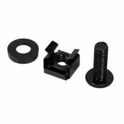 LogiLink AC116, Kit de vissage, Noir, 50 pièce(s)