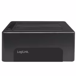 LogiLink QP0029 Station d'accueil de disques de stockage USB 3.2 Gen 1 (3.1 Gen 1) Type-B Noir