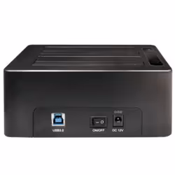 LogiLink QP0029 Station d'accueil de disques de stockage USB 3.2 Gen 1 (3.1 Gen 1) Type-B Noir