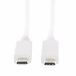 LogiLink CU0130 câble USB 0,5 m USB 3.2 Gen 2 (3.1 Gen 2) USB C Blanc