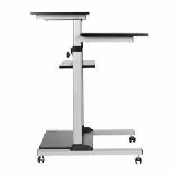 LogiLink BP0070 bureau d'ordinateur Noir, Gris