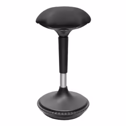 LogiLink EO0011, Siège rembourré, Noir, Tissu, Métal, Noir, 24 cm