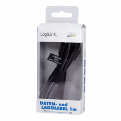 LogiLink CU0132 câble USB 1 m USB 2.0 USB A Micro-USB A Gris
