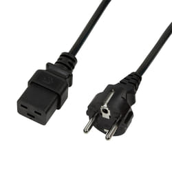 LogiLink CP152 câble électrique Noir 1,8 m CEE7/7 IEC C19