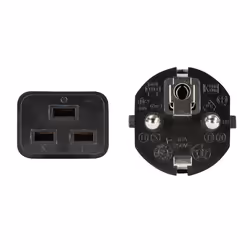 LogiLink CP152 câble électrique Noir 1,8 m CEE7/7 IEC C19