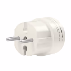 LogiLink PA0186 adaptateur prise d'alimentation Blanc