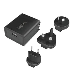 LogiLink PA0187 chargeur d'appareils mobiles Universel Noir Secteur Intérieure