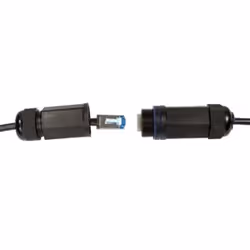 LogiLink CQ7033S câble de réseau Noir 1 m Cat6a S/FTP (S-STP) - Vue supplémentaire 5