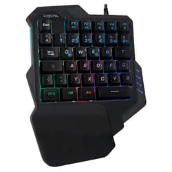 LogiLink ID0181 clavier USB Anglais Noir