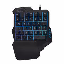 LogiLink ID0181 clavier USB Anglais Noir