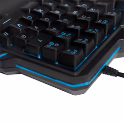 LogiLink ID0181 clavier USB Anglais Noir - Vue supplémentaire 4
