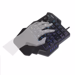 LogiLink ID0181 clavier USB Anglais Noir - Vue supplémentaire 8